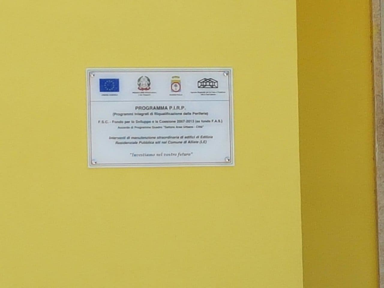 Lavori di ristrutturazione Iacp Lecce